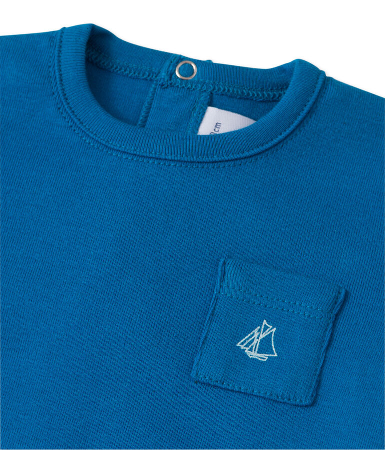 T-shirt b&eacute;b&eacute; gar&ccedil;on bleu