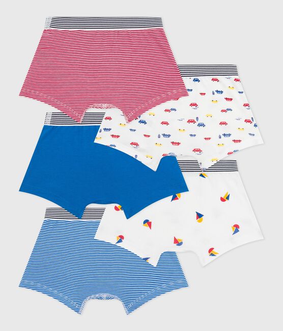 Lot de boxers enfant en coton imprimé variante 1