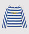 Marinière légère Femme blanc MARSHMALLOW/bleu SURF