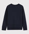 Sweatshirt en molleton enfant garçon bleu SMOKING