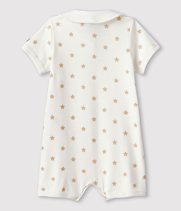 Combicourt b&eacute;b&eacute; en c&ocirc;te blanc/jaune