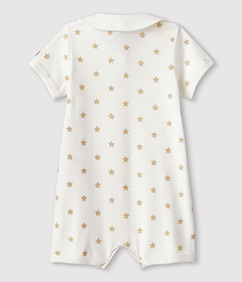 Combicourt b&eacute;b&eacute; en c&ocirc;te blanc/jaune