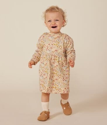 Robe manches longues en tubique matelassé bébé