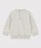 Sweatshirt en molleton b&eacute;b&eacute; gris BELUGA CHINE