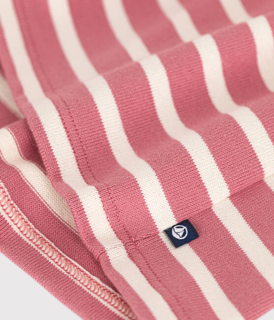 Robe manches longues en jersey épais bébé rose ROSEWOOD/ AVALANCHE