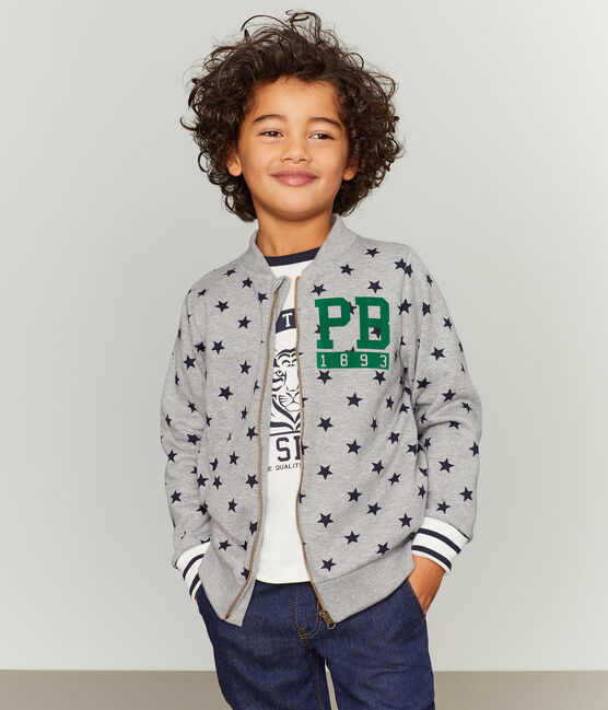 Teddy enfant garçon gris SUBWAY/bleu SMOKING