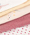 Lot de 5 bodies manches longues Paris bébé en coton variante 1
