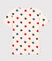 Tee-shirt L'ICONIQUE col rond en coton Femme blanc AVALANCHE/ MULTICO