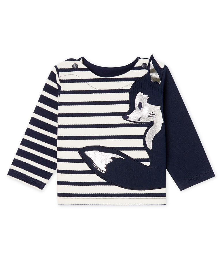 Marini&egrave;re b&eacute;b&eacute; gar&ccedil;on revisit&eacute;e blanc/bleu