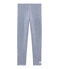 Legging enfant en laine et coton bleu MEDIEVAL/blanc MARSHMALLOW