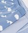Lot de boxers ceinture collet&eacute;e enfant en coton imprim&eacute; baleines multicouleur