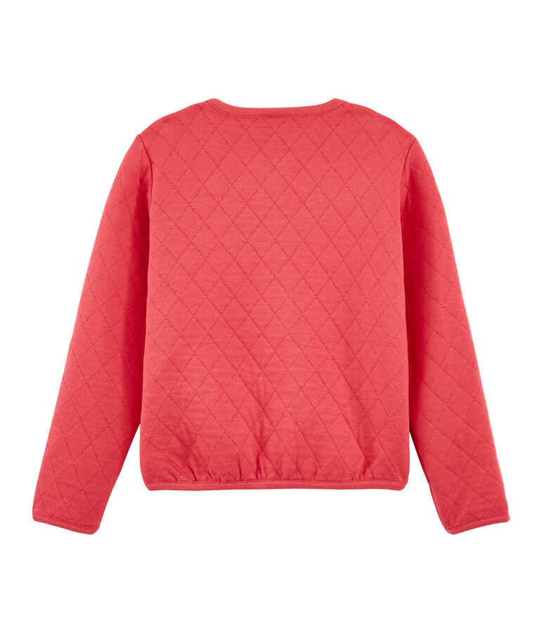 Cardigan enfant fille rouge