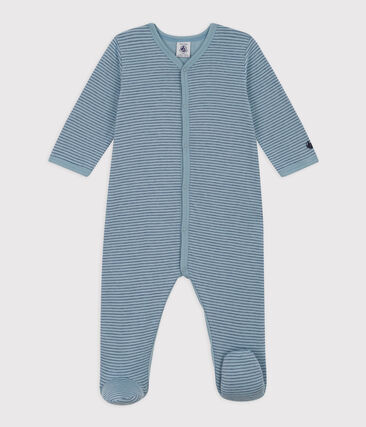 PETIT BATEAU - Dors-bien rayé en tubique