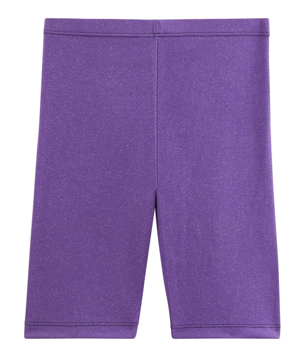 Cycliste enfant fille violet/jaune