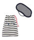 Lot masque + pochon en tubique