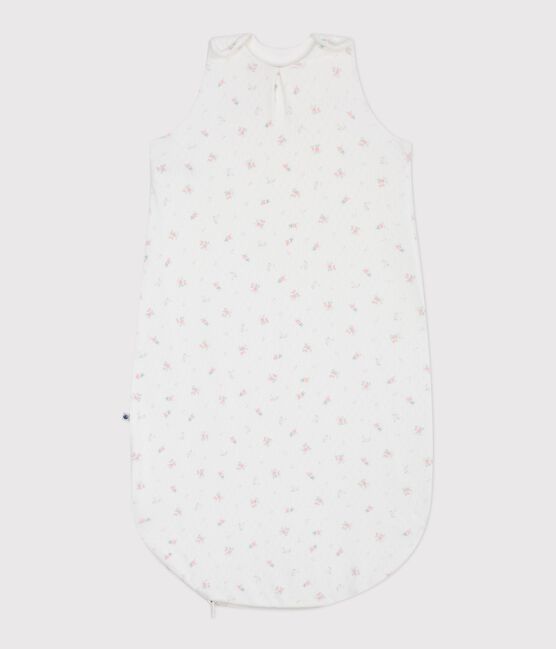 Gigoteuse bébé en coton fleuri TOG 0.5 blanc MARSHMALLOW/blanc MULTICO