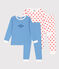 Lot de 2 pyjamas étoile et rayé en coton enfant variante 1