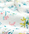 Dors-bien sans pieds fleuri bébé fille en tubique blanc MARSHMALLOW/blanc MULTICO