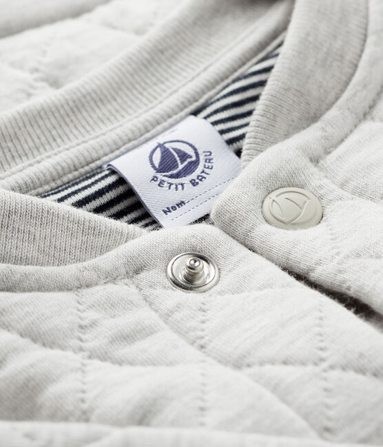 Cardigan bébé garçon tubique gris BELUGA CHINE