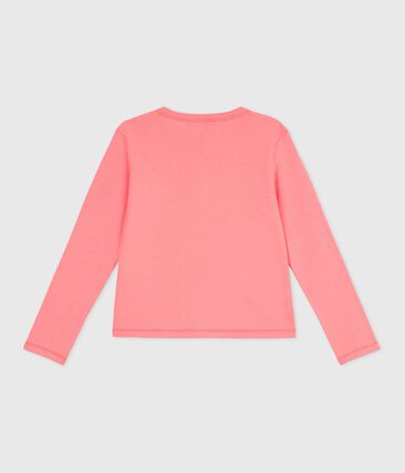 T-shirt Fille LOGG Floral Rose Manches Longues 4-5 Ans - Bon état