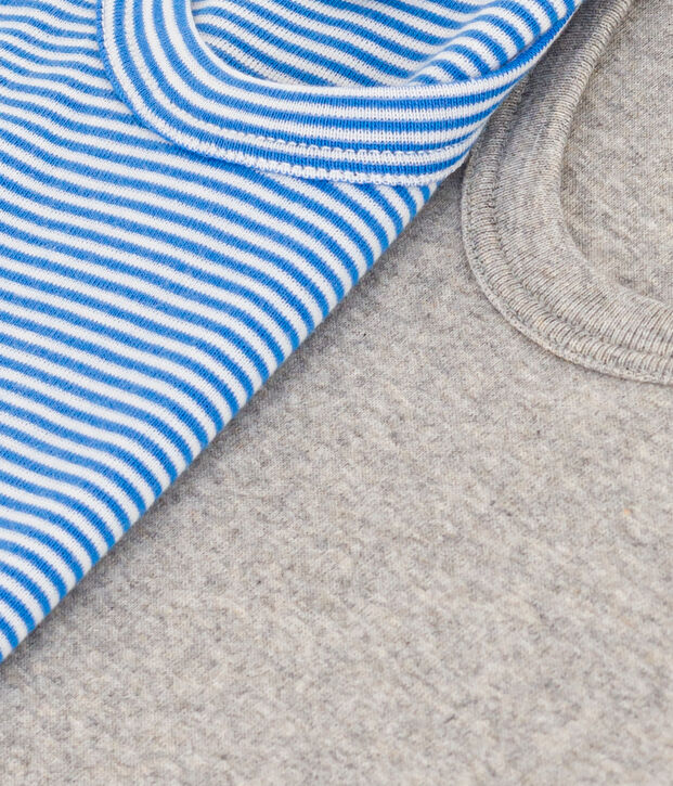 Lot de 2 d&eacute;bardeurs essentiels en coton enfant multicouleur