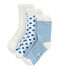 Lot de 3 paires de chaussettes enfant fille variante 2