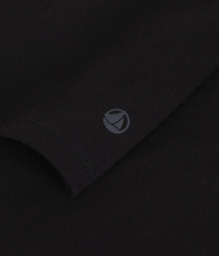 TEE-SHIRT L'ICONIQUE COCOTTE EN COTON FEMME noir BLACK