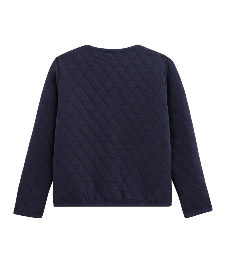 Cardigan enfant fille bleu SMOKING