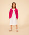 Cardigan en coton enfant fille rose DELHI