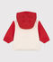 Coupe-vent bébé imprimé colorblock, doublure milleraies rouge AURORA/ MULTICO
