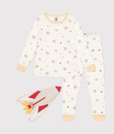 Pyjama déguisement en coton imprimé espace enfant