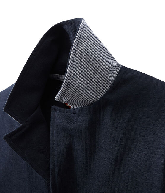 Veste garçon en jersey lourd bleu SMOKING