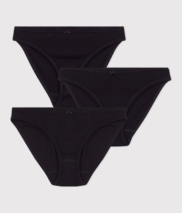 Lot de culottes femme en coton multicouleur