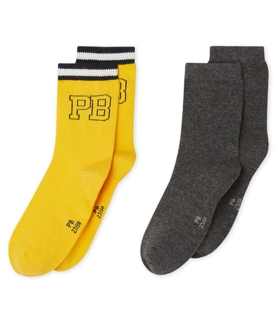 Lot de 2 paires de chaussettes enfant garçon variante 1
