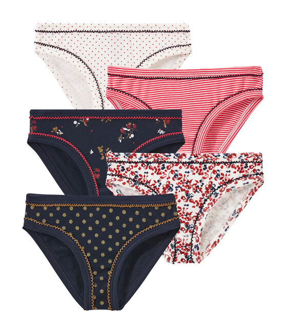 Lot de 5 culottes petite fille variante 1