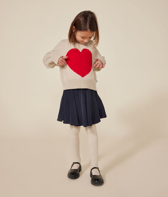 Pull laine et coton enfant fille AVALANCHE/ CORRIDA