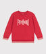 Sweatshirt enfant mixte en coton mprimé