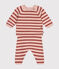 Ensemble 2 pièces en tricot de coton bébé SALINE/ FAMEUX
