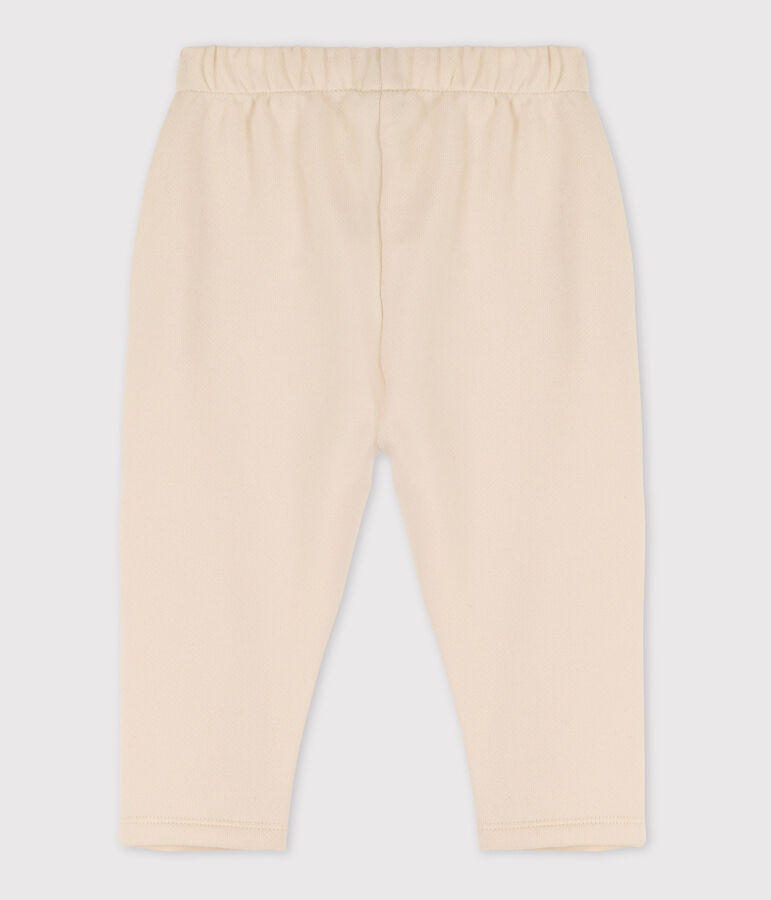 Pantalon b&eacute;b&eacute; en molleton &eacute;cru AVALANCHE