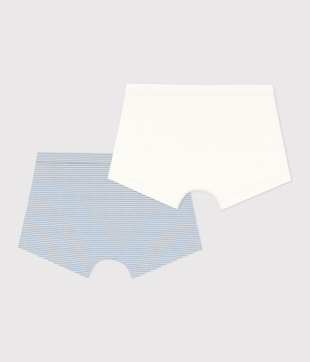Lot de 2 boxers en coton enfant multicouleur
