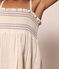 Robe sans manches en gaze de coton enfant fille écru AVALANCHE