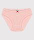 Culotte petite fille en coton