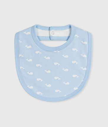 Bavoir naissance en coton imprimé