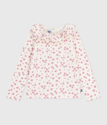 Tee-shirt enfant manches longues en coton imprimé
