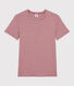 T-shirt col rond iconique en coton rayé Femme