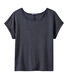 Tee-shirt fluide femme en lin