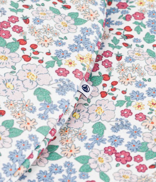 Gigoteuse b&eacute;b&eacute; en coton imprim&eacute; &agrave; fleurs TOG 2 blanc/multicouleur