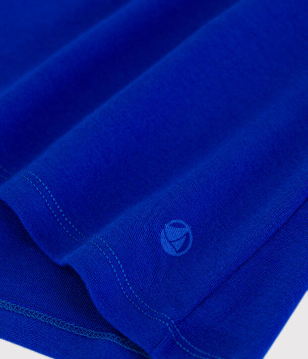 Tee-shirt Femme l'Iconique en coton uni bleu