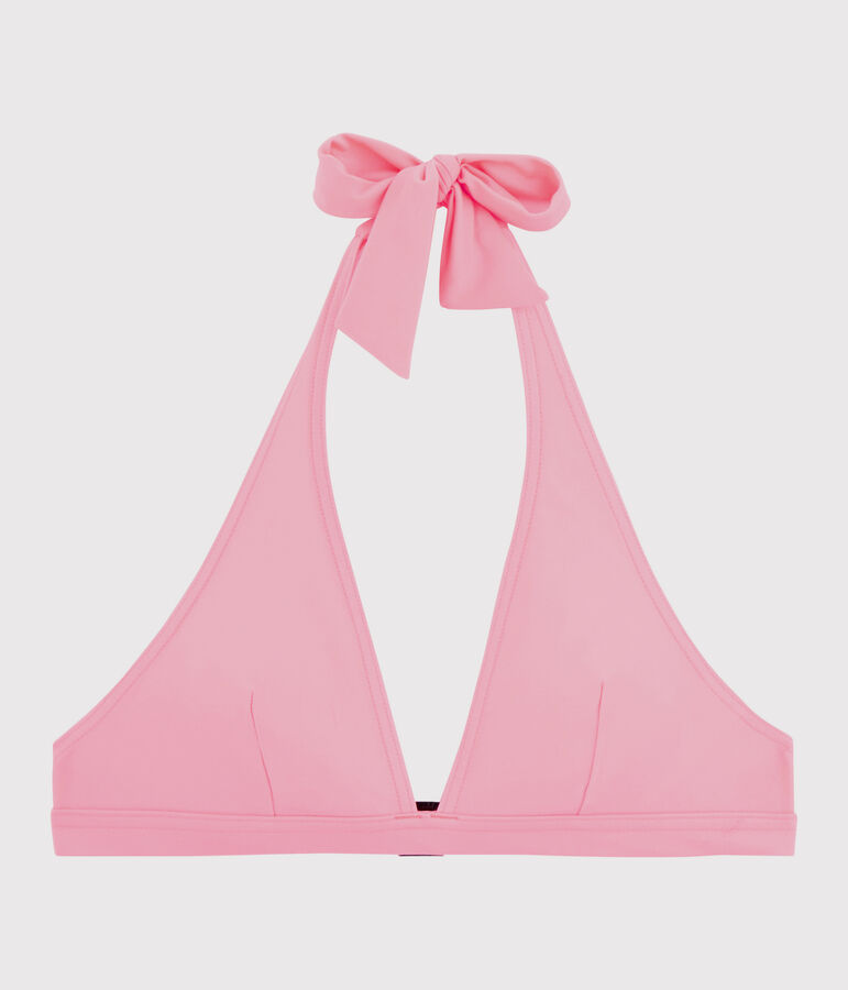 Haut de maillot de bain femme rose