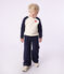 Pantalon de jogging enfant en coton bleu SMOKING